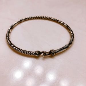 David Yurman small thoroughbred cable bracelet